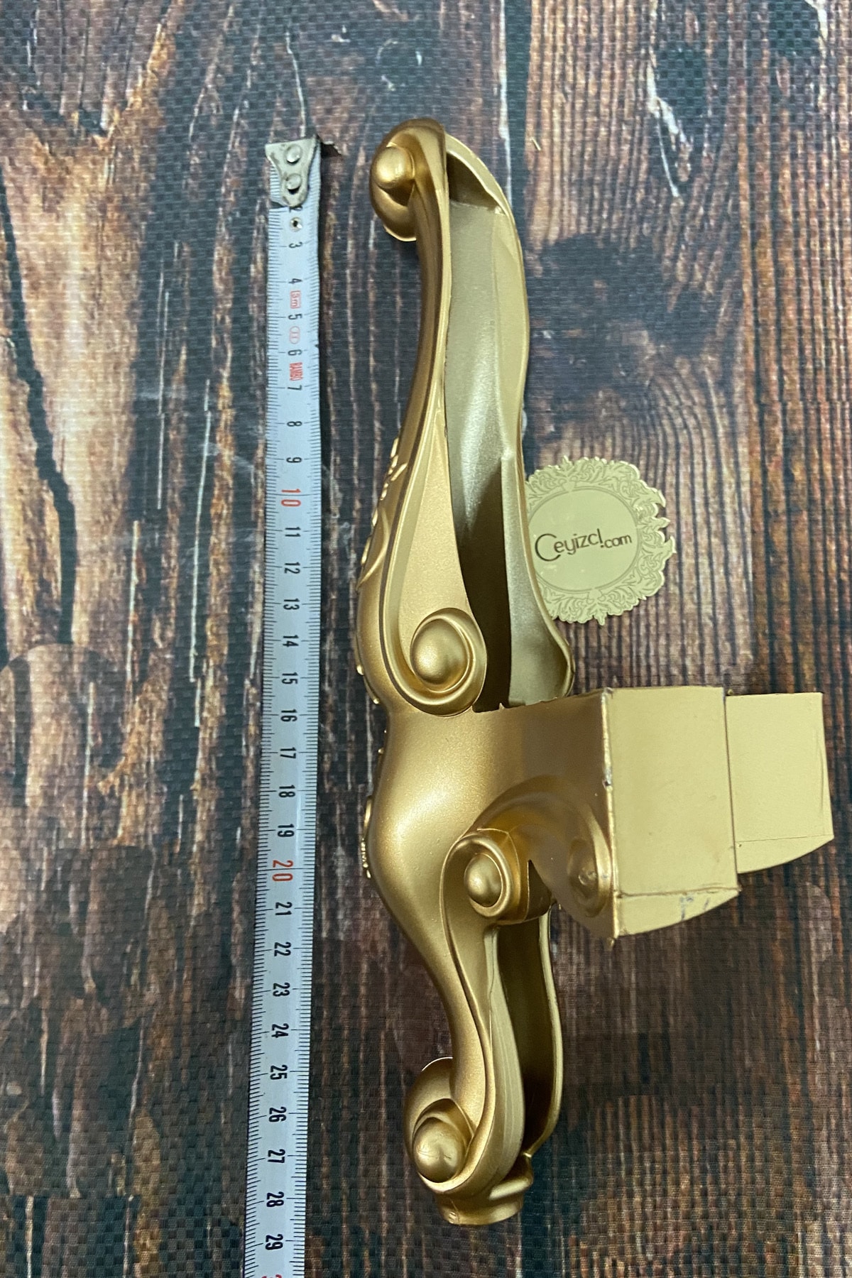 Plastik Ayak Gold Renk 4 Adet