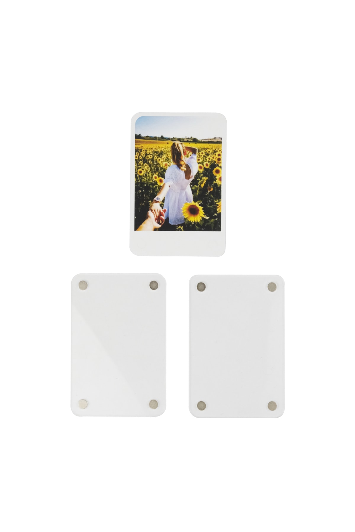 Mıknatıslı Pola Kart Için Resim Çerçevesi 6*9 Cm 3 Adet Ürün Jelatinlidir